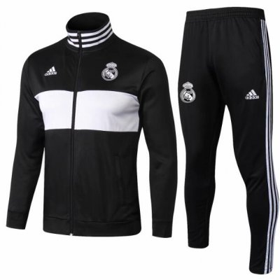Real Madrid 2018/19 Black Training Suit (Jacket+Trouser)