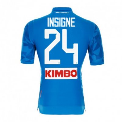 Napoli 2018/19 INSIGNE 24 Home Shirt Soccer Jersey