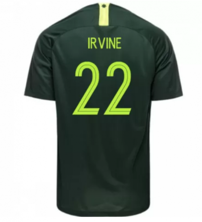 Australia 2018 FIFA World Cup Away Irvine Shirt Soccer Jersey