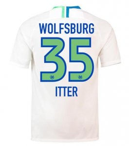 VfL Wolfsburg 2018/19 ITTER 35 Away Shirt Soccer Jersey