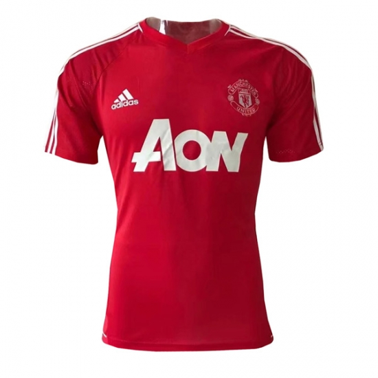 Manchester United 2017/18 Red Training Shirt - Click Image to Close