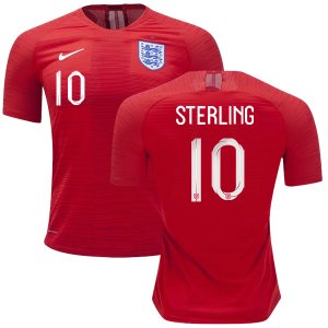 England 2018 FIFA World Cup RAHEEM STERLING 10 Away Shirt Soccer Jersey