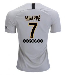 PSG 2018/19 Kylian Mbappe 7 Away Shirt Soccer Jersey