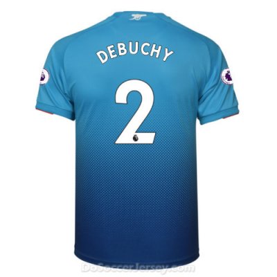 Arsenal 2017/18 Away DEBUCHY #2 Shirt Soccer Jersey