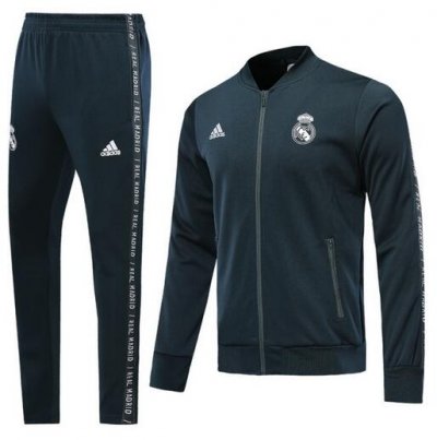 Real Madrid 2019/2020 Grey Training Suit (Jacket+Trouser)