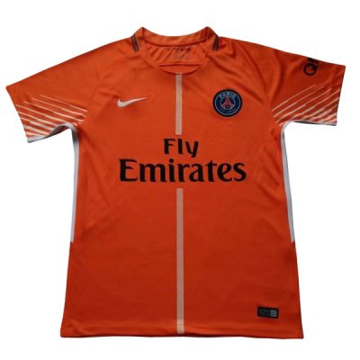 PSG 2017/18 Orange Goalkeeper Shirt Soccer Jersey