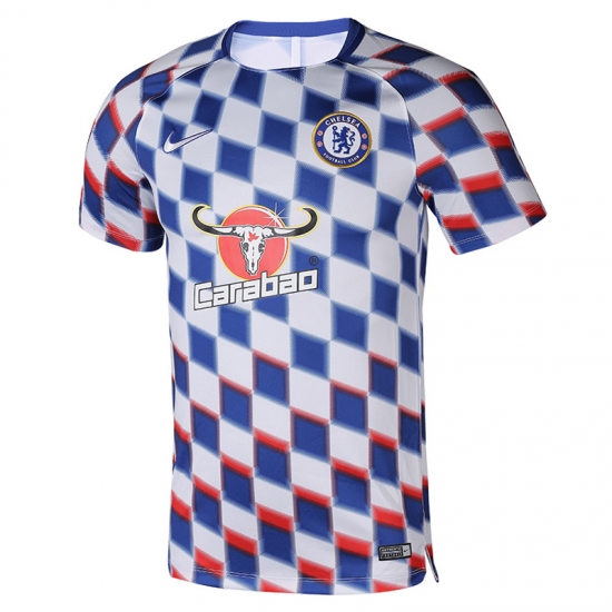 Chelsea 2018/19 Blue White Training Shirt - Click Image to Close