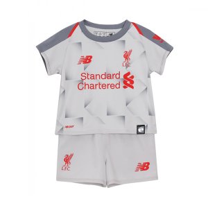 Liverpool 2018/19 Third Kids Soccer Jersey Kit Children Shirt + Shorts