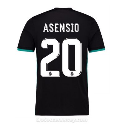 Real Madrid 2017/18 Away Asensio #20 Shirt Soccer Jersey