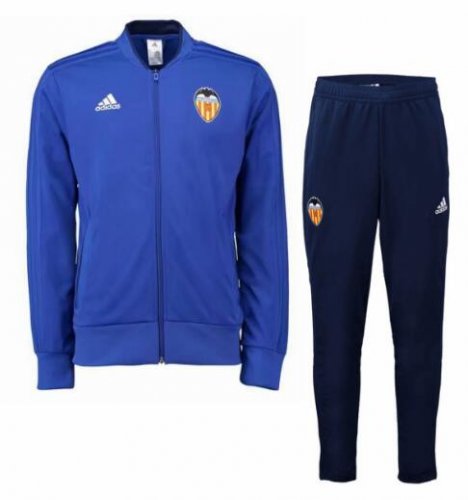 Valencia 2018/19 Blue Training Suit (Jacket+Trouser)