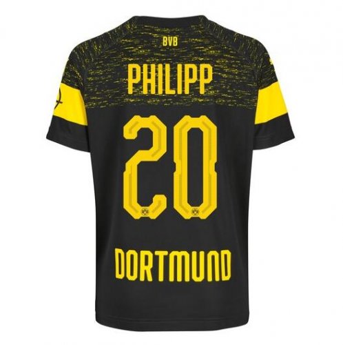 Borussia Dortmund 2018/19 Philipp 20 Away Shirt Soccer Jersey