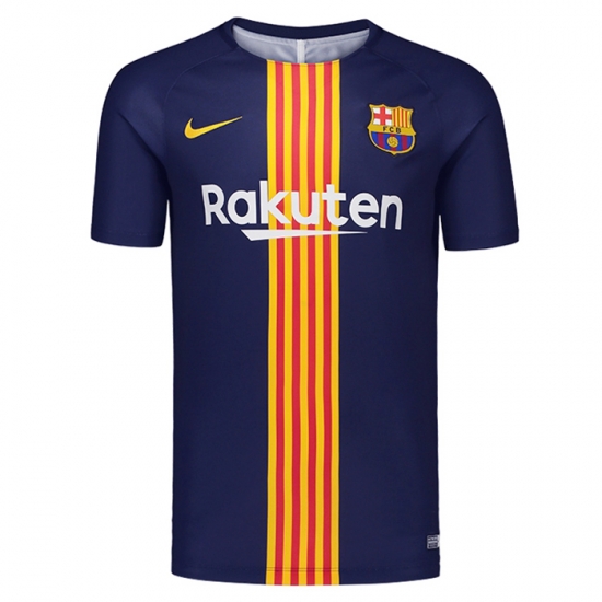Barcelona 2018/19 Royal Blue Training Shirt - Click Image to Close