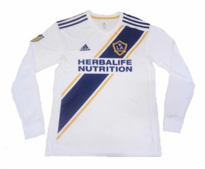 Los Angeles Galaxy FC 2019/2020 Home Long Sleeved Shirt Soccer Jersey