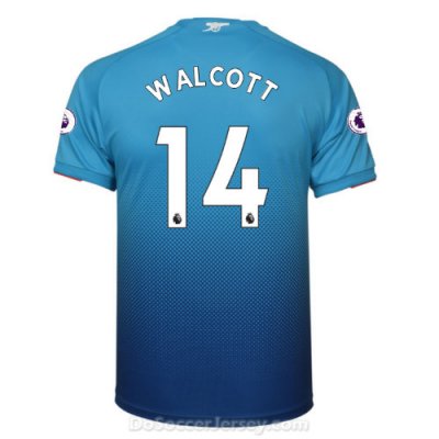 Arsenal 2017/18 Away WALCOTT #14 Shirt Soccer Jersey