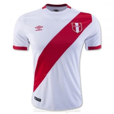 Peru 2016/17 Home Shirt Soccer Jersey