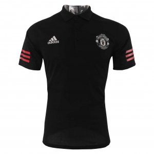 Manchester United Champions League Black 2017 Polo Shirt