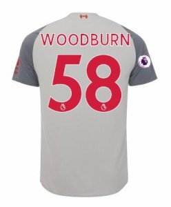 Liverpool 2018/19 BEN WOODBURN 58 Third Shirt Soccer Jersey