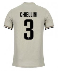 Juventus 2018-19 Away GIORGIO CHIELLINI Shirt Soccer Jersey