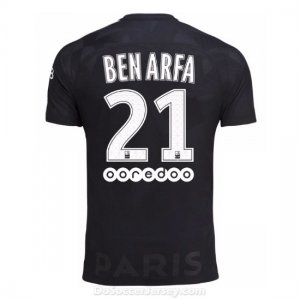 PSG 2017/18 Third Ben Arfa #21 Shirt Soccer Jersey