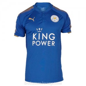 Leicester City 2017/18 Home Shirt Soccer Jersey