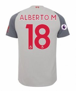 Liverpool 2018/19 ALBERTO MORENO 18 Third Shirt Soccer Jersey