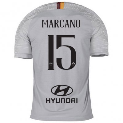 AS Roma 2018/19 MARCANO 15 Away Shirt Soccer Jersey