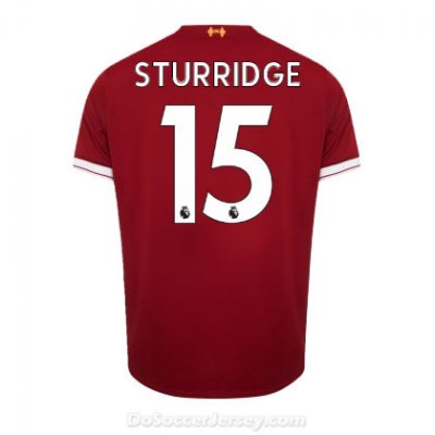 Liverpool 2017/18 Home Sturridge #15 Shirt Soccer Jersey