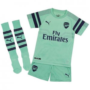 Arsenal 2018/19 Third Kids Soccer Jersey Kit Children Shirt + Shorts + Socks