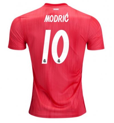 Luka Modric Real Madrid 2018/19 Third Red Shirt Soccer Jersey