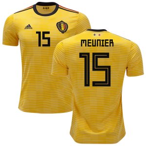 Belgium 2018 World Cup Away THOMAS MEUNIER 15 Shirt Soccer Jersey