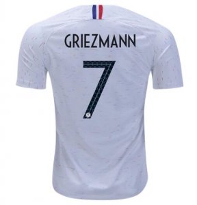 France 2018 World Cup Away Antoine Griezmann 7 Shirt Soccer Jersey