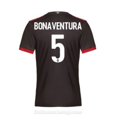 AC Milan 2017/18 Third Bonaventura #5 Shirt Soccer Jersey