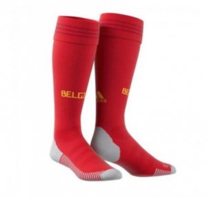 Belgium 2018 World Cup Home Red Socks