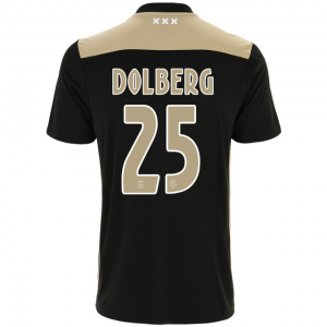 Ajax 2018/19 kasper dolberg 25 Away Shirt Soccer Jersey
