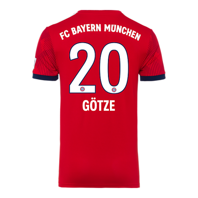 Bayern Munich 2018/19 Home 20 F. Götze Shirt Soccer Jersey