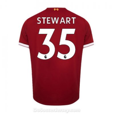 Liverpool 2017/18 Home Stewart #35 Shirt Soccer Jersey