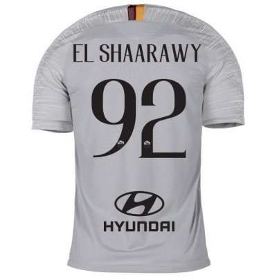 AS Roma 2018/19 EL SHAARAWY 92 Away Shirt Soccer Jersey