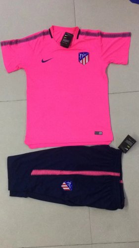 Atletico Madrid 2017/18 Pink Short Training Suit