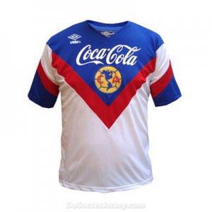 Club America 93-94 Away White Retro Shirt Soccer Jersey