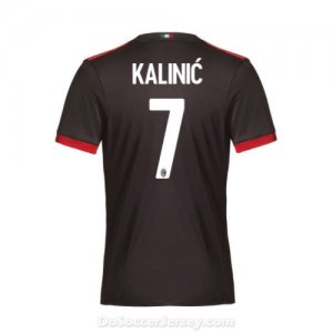 AC Milan 2017/18 Third Kalinic #7 Shirt Soccer Jersey