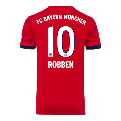 Bayern Munich 2018/19 Home 10 Robben Shirt Soccer Jersey