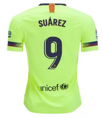 Barcelona 2018/19 Away Luis Suarez 9 Shirt Soccer Jersey