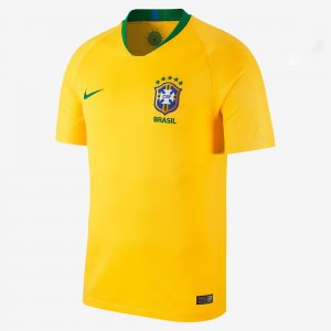 Brazil 2018 World Cup Home Shirt Soccer Jersey