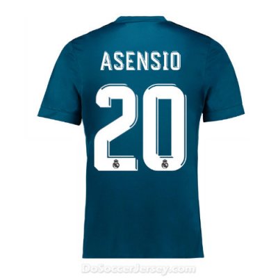Real Madrid 2017/18 Third Asensio #20 Shirt Soccer Jersey