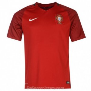 Portugal 2016/17 Home Shirt Soccer Jersey