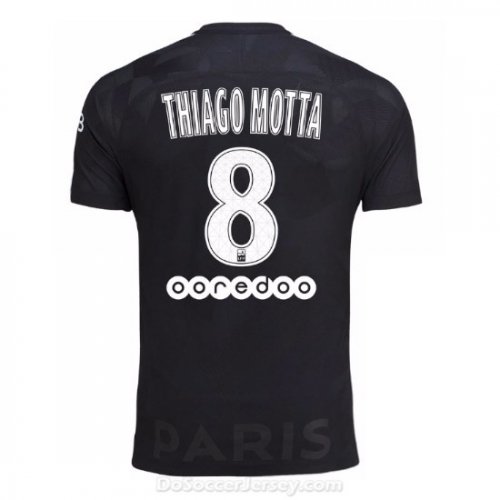PSG 2017/18 Third Thiago Motta #8 Shirt Soccer Jersey