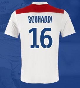Olympique Lyonnais 2018/19 BOUHADDI 16 Home Shirt Soccer Jersey