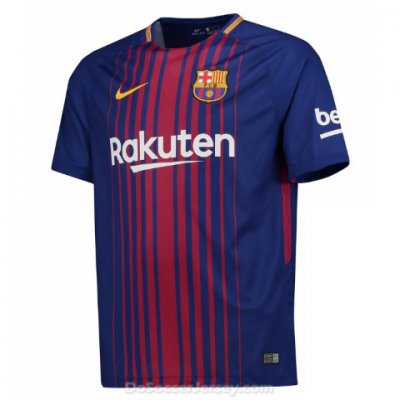 Barcelona 2017/18 Home Shirt Soccer Jersey