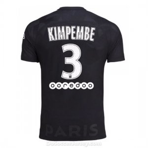 PSG 2017/18 Third Kimpembe #3 Shirt Soccer Jersey