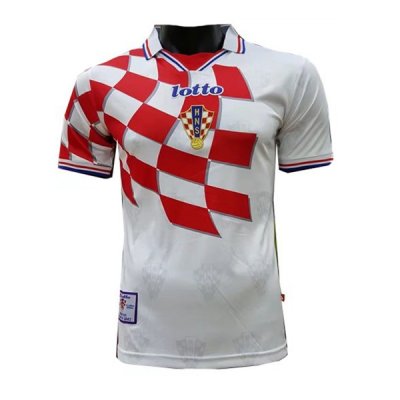 Croatia 1998 Home Retro Shirt Soccer Jersey